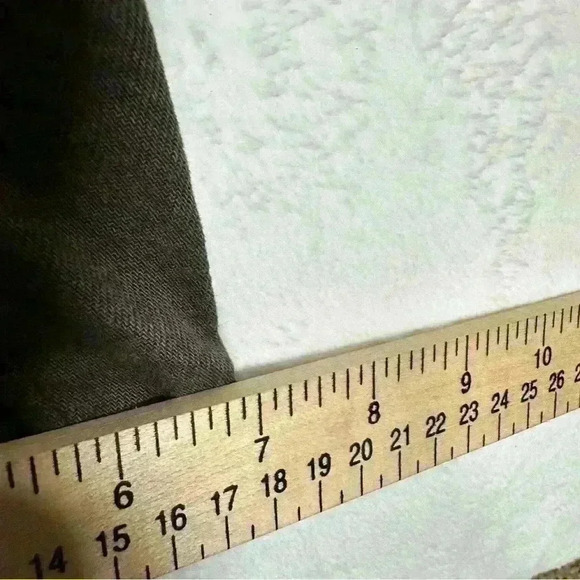 Zara Chocolate Brown Denim Jeans 90s Slim With Split Hem Size 10 - Picture 7 of 12